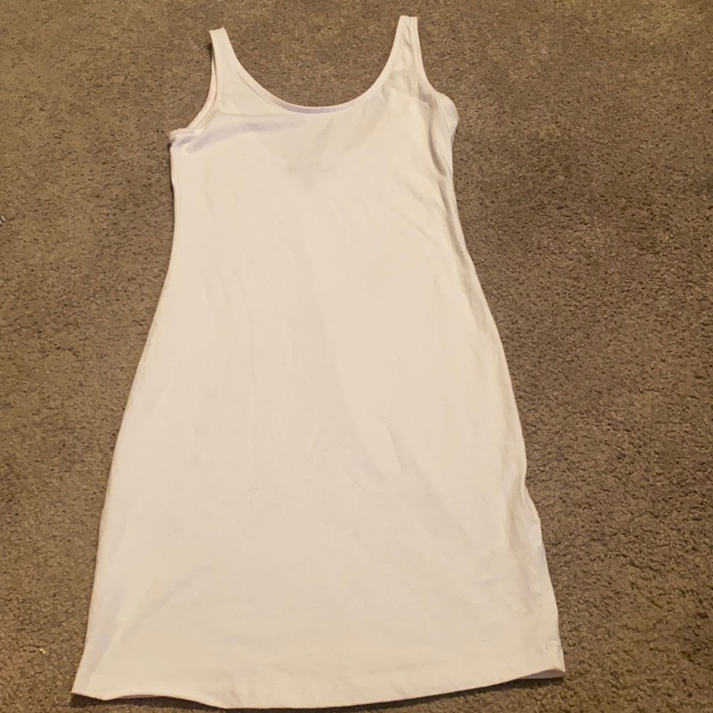 White casual dress